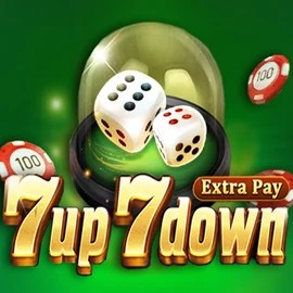 7up 7 down slot logo by TaDa Gaming at Spinfin Casino