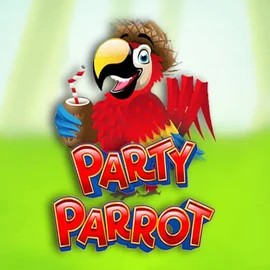 Party Parrot slot visual from Rival available on spinfinn.gr.com