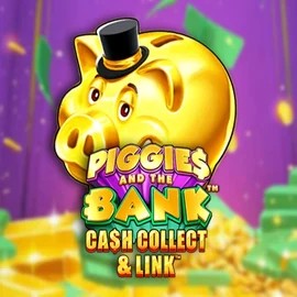 Piggies And The Bank Cash Collect & Link slot logo by Origins at Spinfin Casino