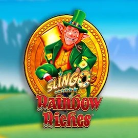 Play the Slingo Rainbow Riches slot by Gaming Realms on Spinfin Casino