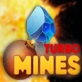Turbo Mines slot icon by Turbo Games, available at Spinfin Casino